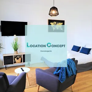  Appartement L'ecrin Confort Wifi, Centre-ville, Parking Privé